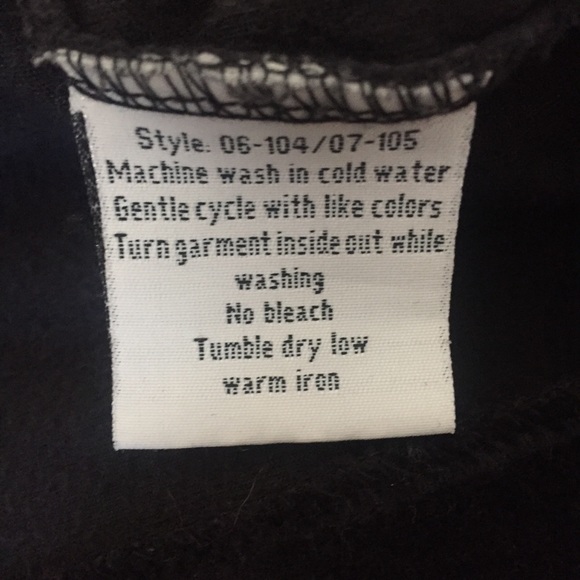 Black Velour Hoodie - Picture 5 of 5